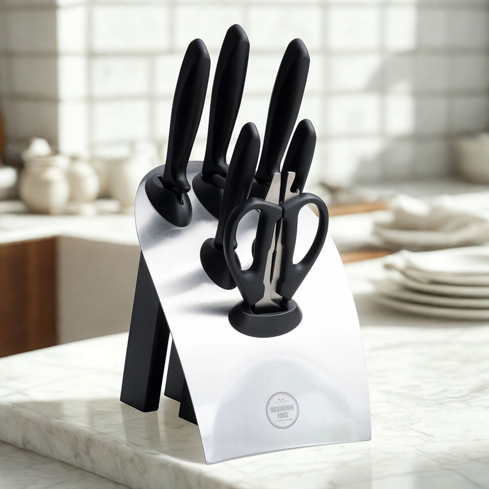 Rockingham Forge 7 Piece Knife Block Set