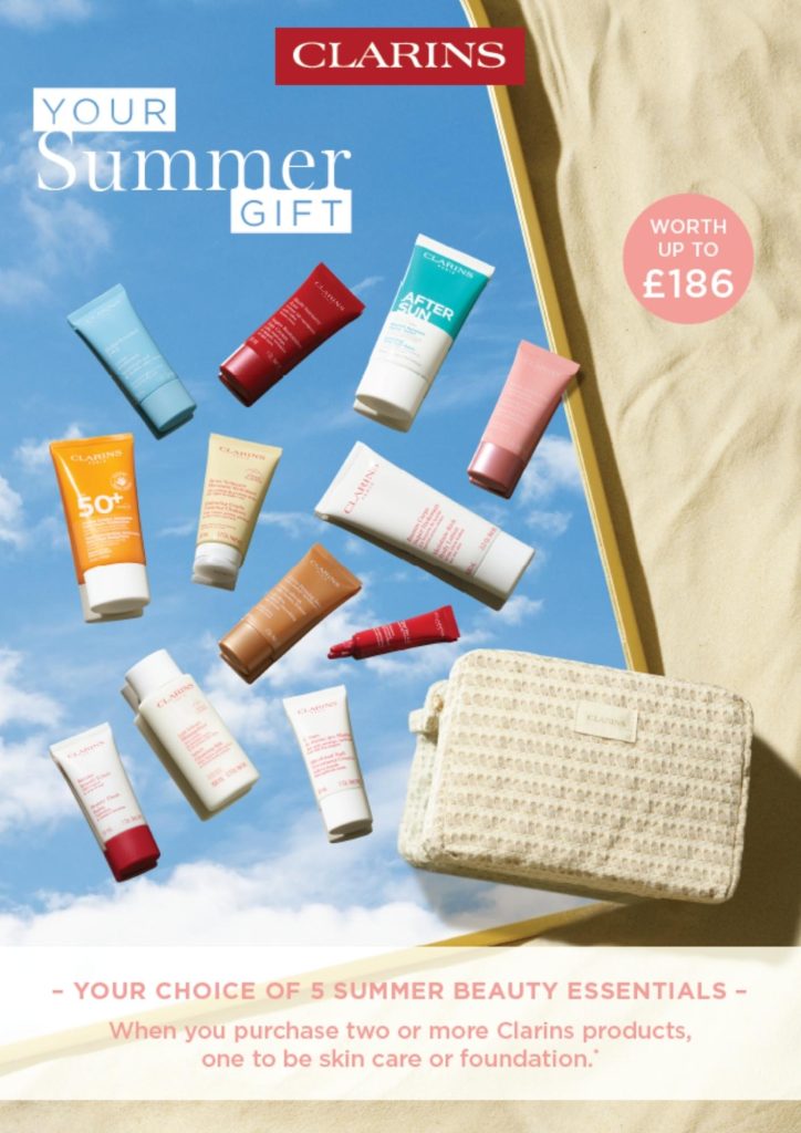 Clarins gift with purchase