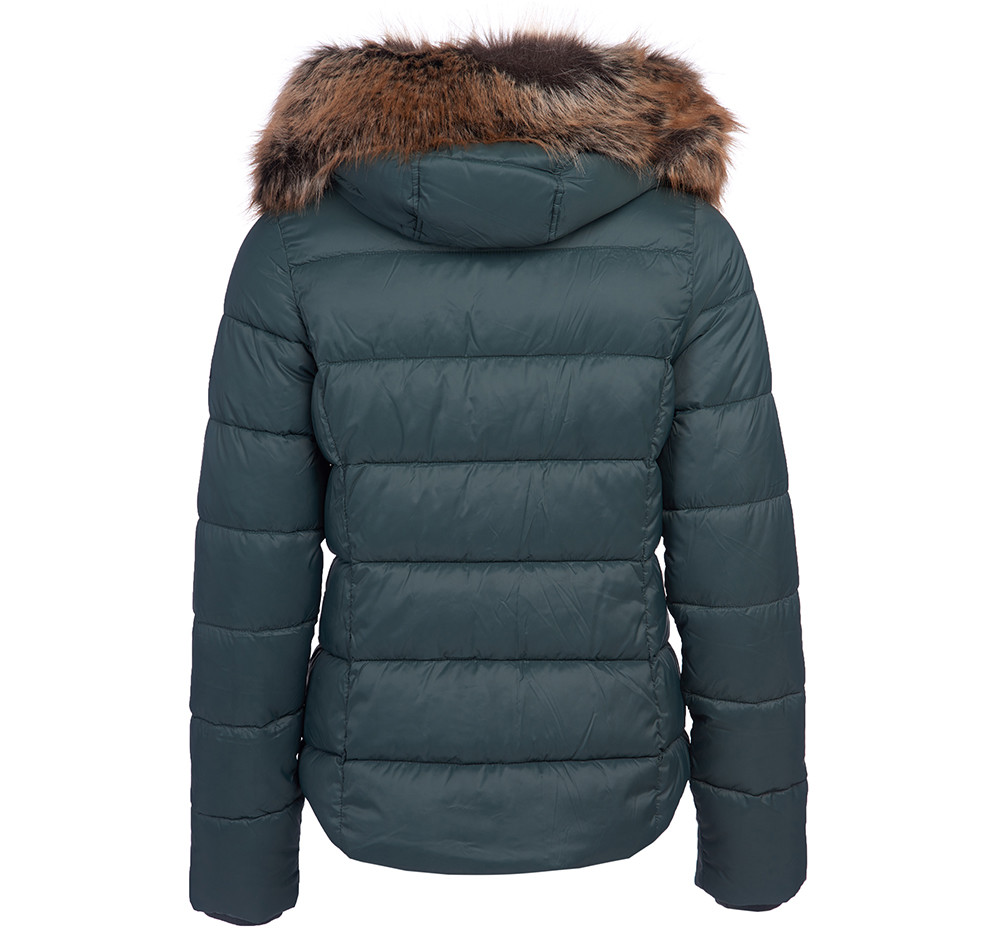 barbour green quilted jacket