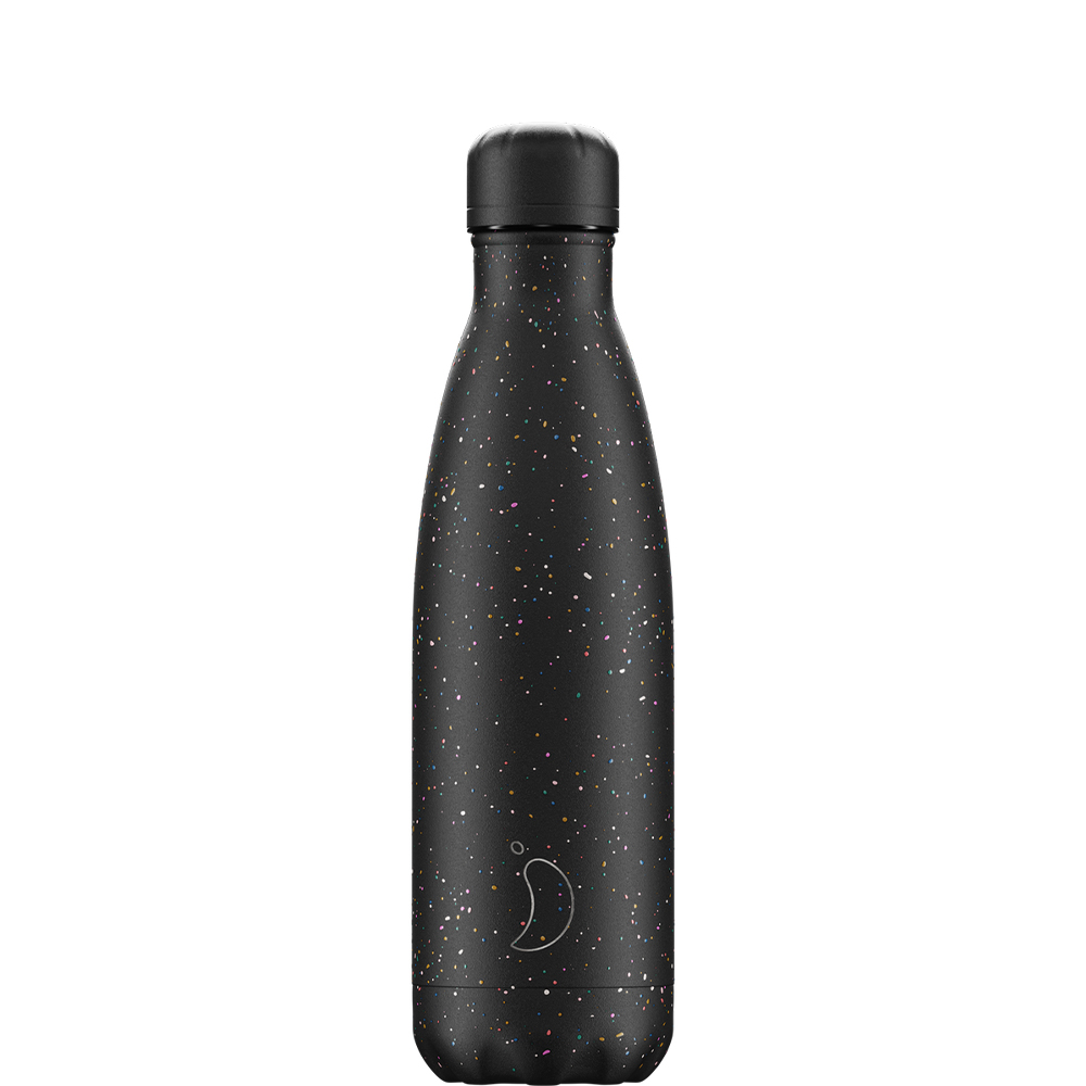 Bottle Speckled 500ml Black