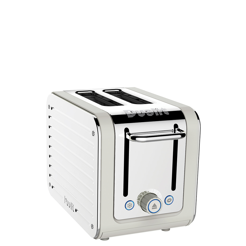Dualit Architect 2 Slot Canvas Body With Stainless Steel Panel Toaster 