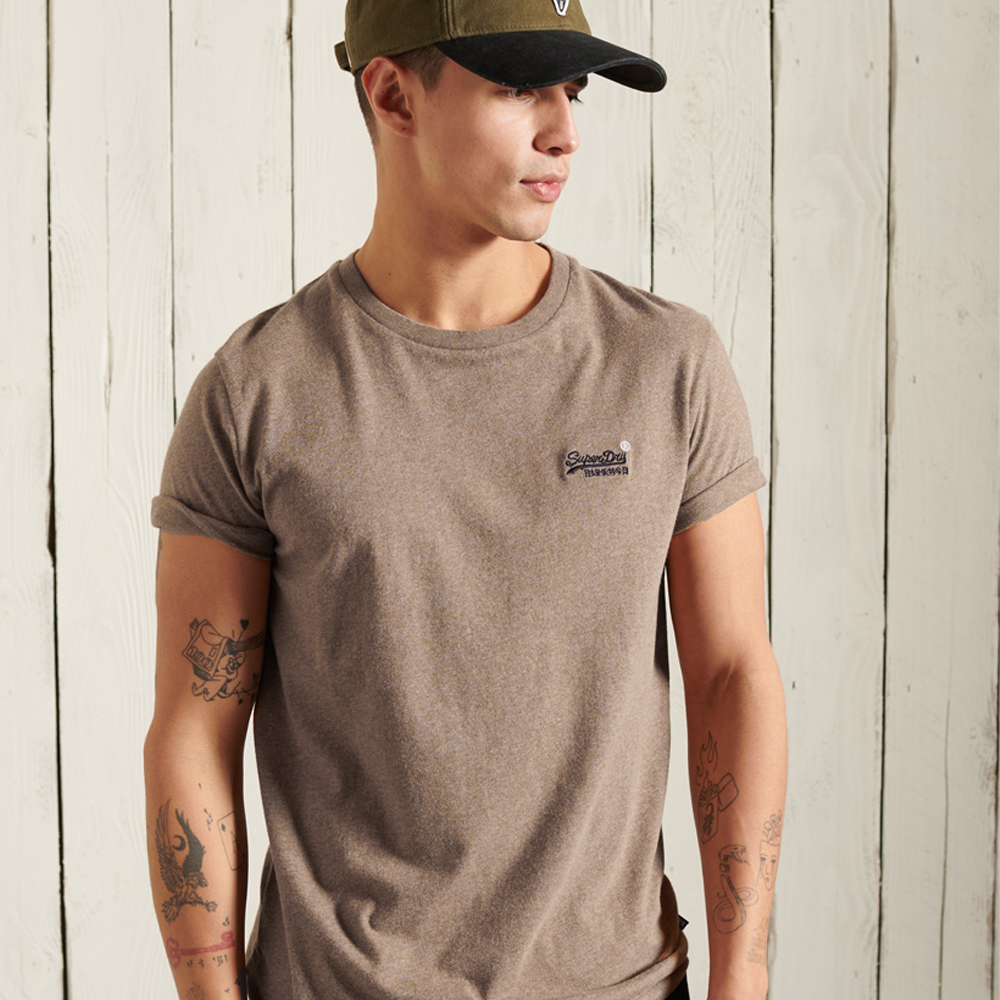 Superdry Orange Label Embroidery T-Shirt 