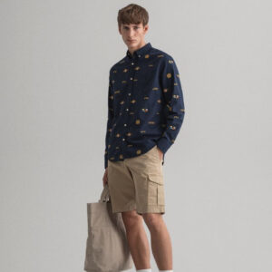 Gant Relaxed Fit Twill Utility Shorts
