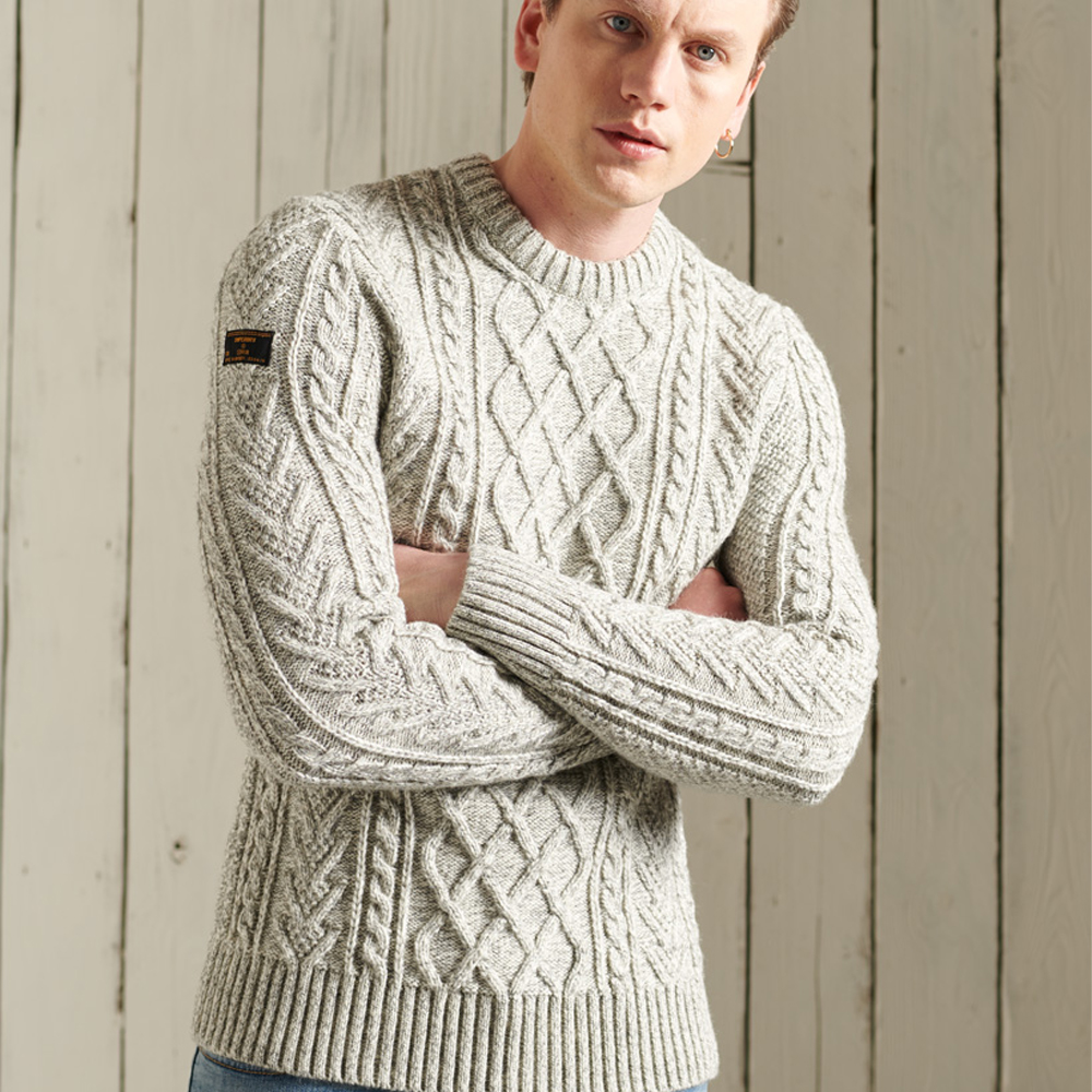 Superdry  Jacob Cable Crew