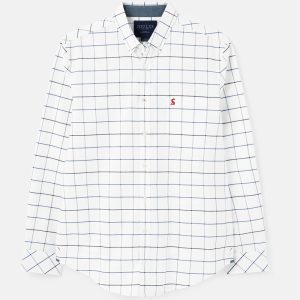 Welford Classic Long Sleeve Classic Fit Check Shirt